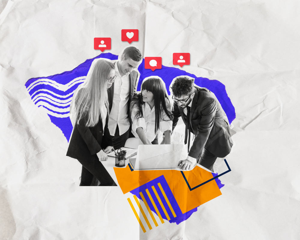 Visual representation of trust-building elements across social media platforms