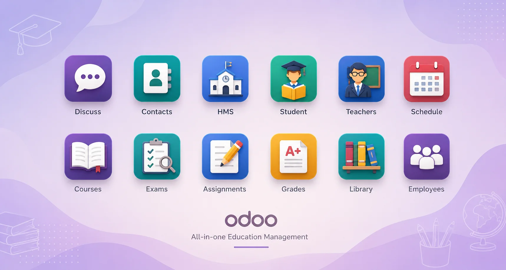 Education management system modules by exogrow solutions