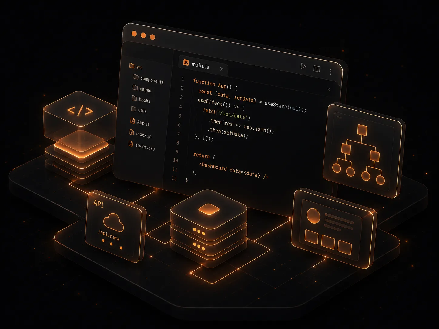 Custom software development services for scalable web and mobile applications with enterprise-grade architecture and secure systems.