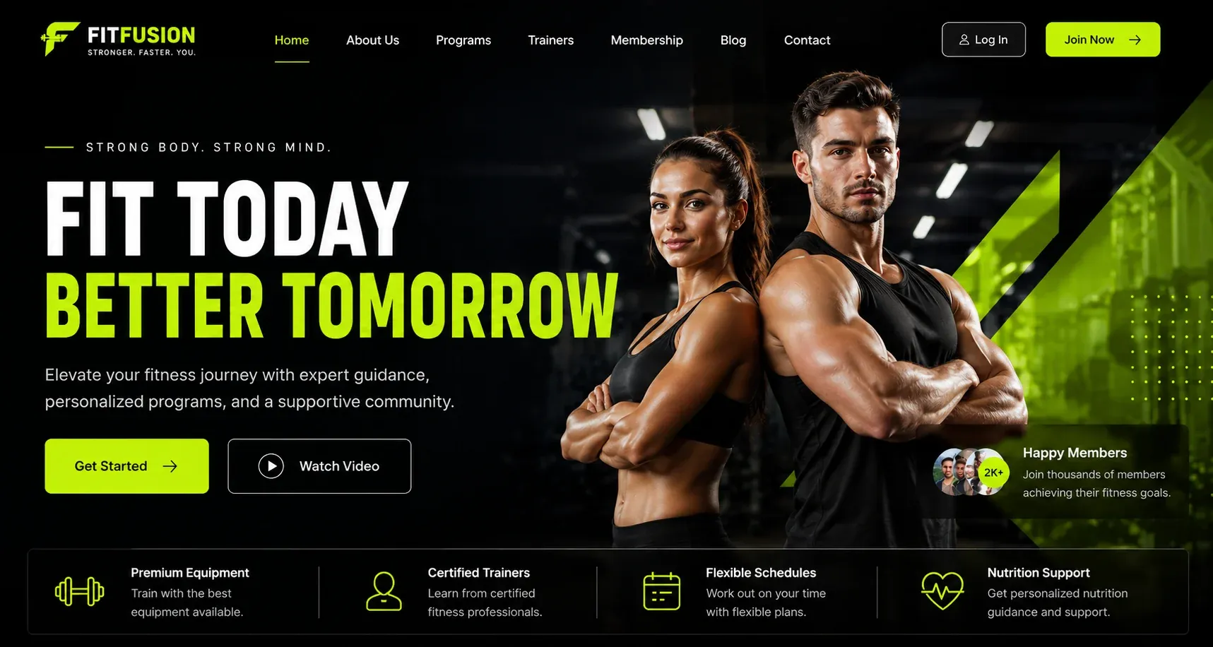 website development uk for the fitness