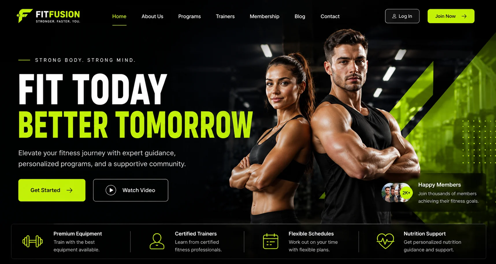 website development uk for the fitness