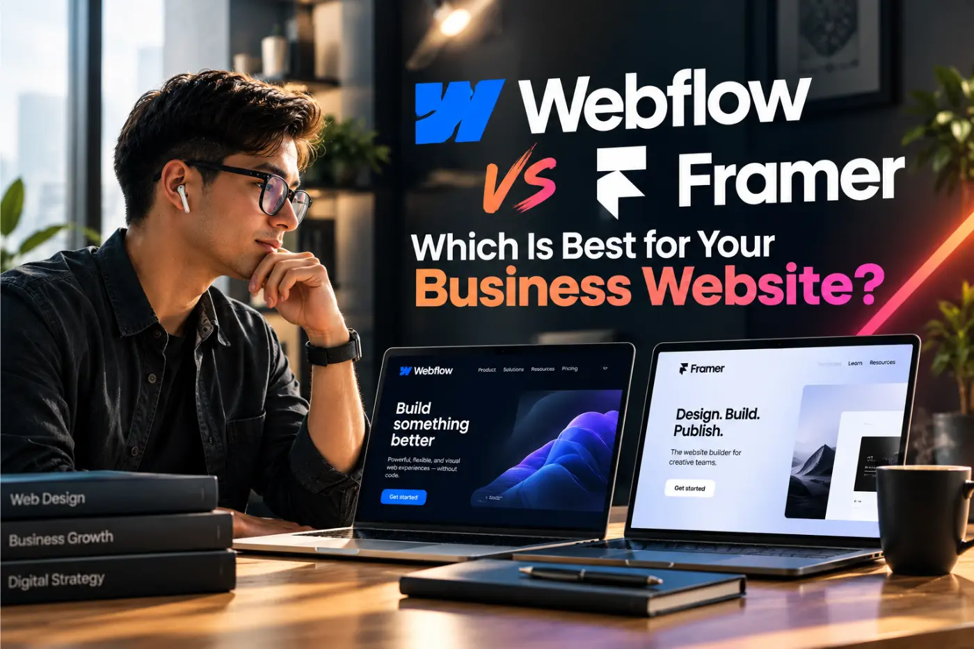 Webflow vs Framer: Which Is Best for Your Business Website in 2026?