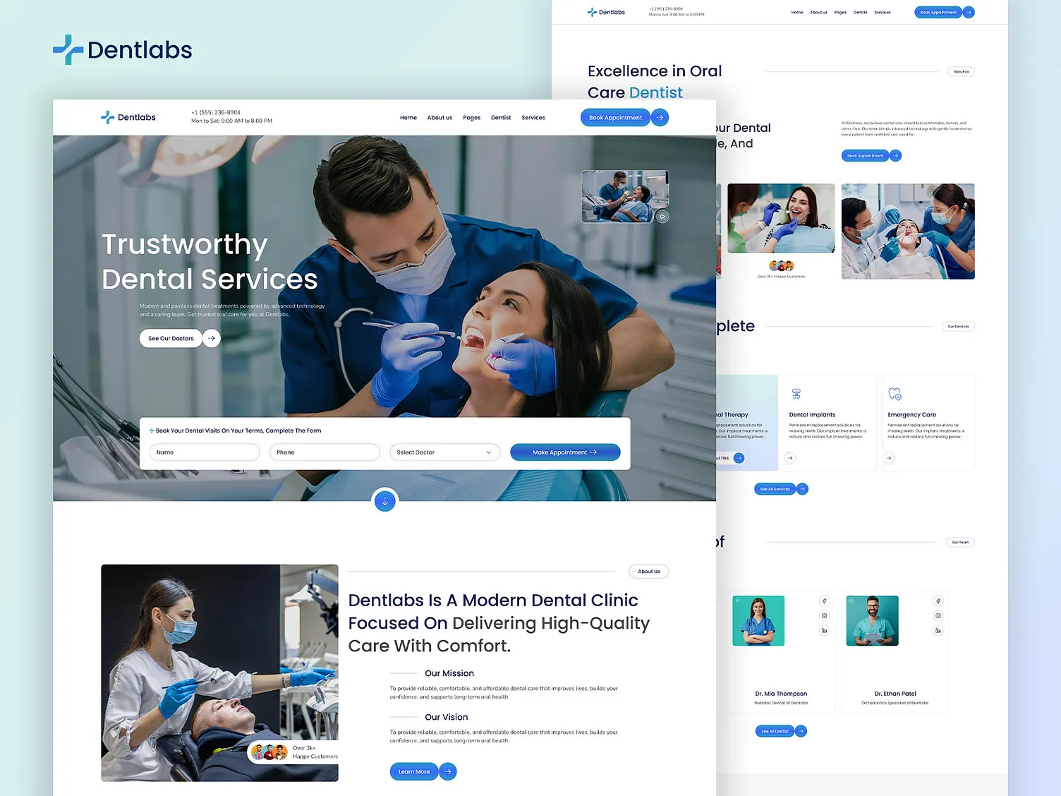 Apex Dental & Orthodontics website for UK, Europe, and USA orthodontic clinics