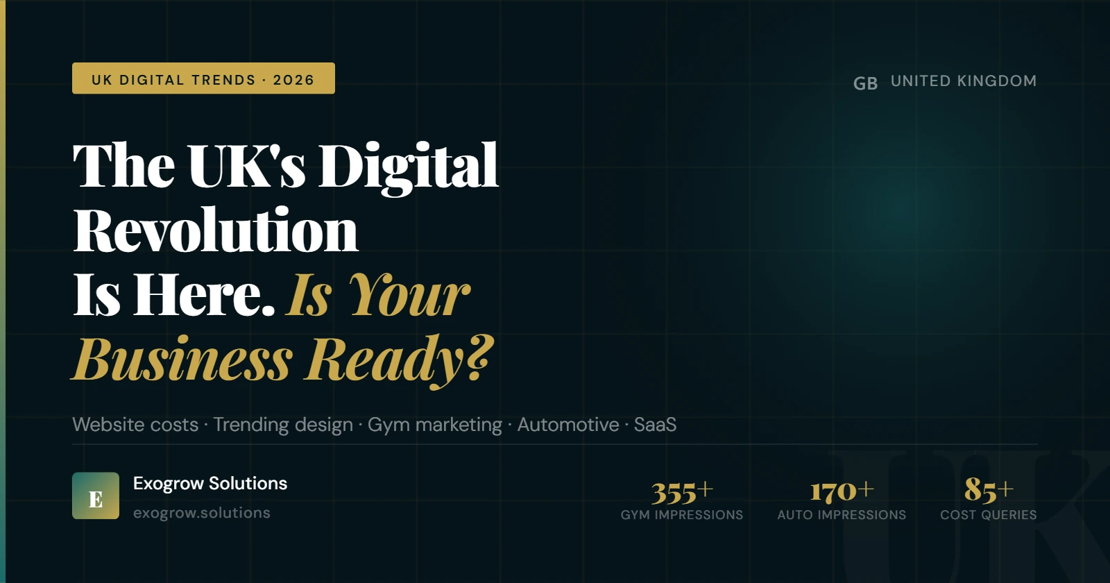 Exogrow Solutions: Driving Digital Transformation for UK Businesses