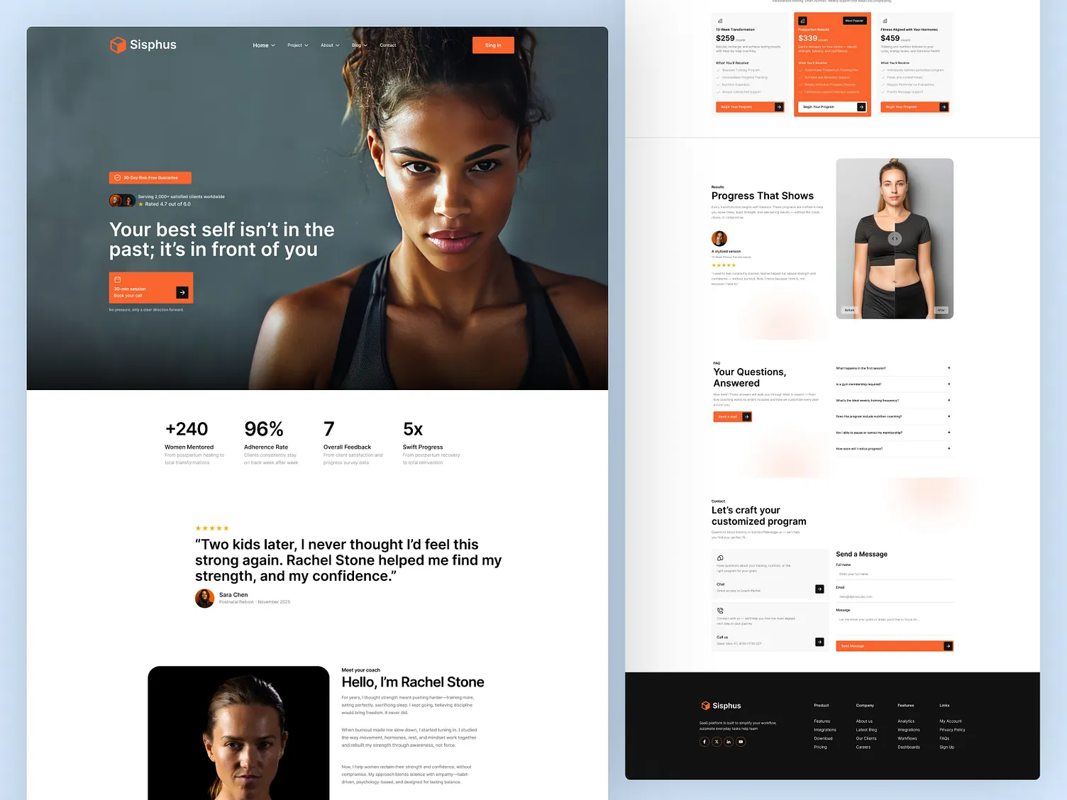 Velour Elite Fitness Club website for UK, Europe, and USA luxury fitness brands