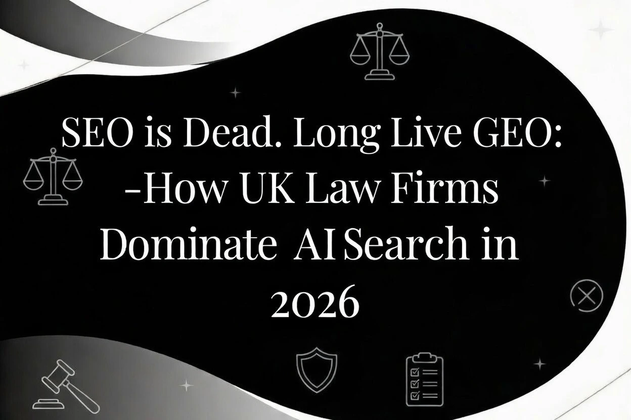 SEO is Dead. Long Live GEO: How UK Law Firms Dominate AI Search in 2026